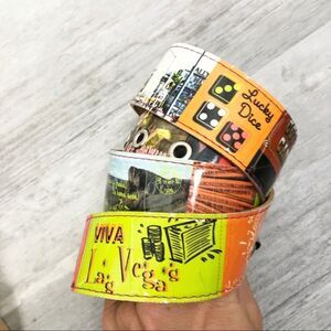 LAS VEGAS THEMED Belt Plastic Women’s Size Large